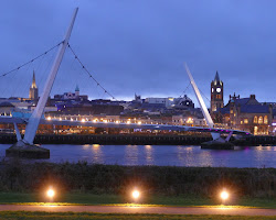 Derry Ireland Peace Bridge
